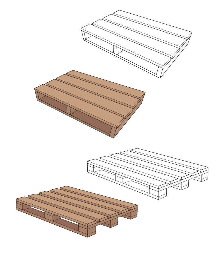 fabricacion de tarimas sobre diseño
